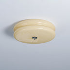 Lustra Plafonnier Art Déco Verre Vintage - Neutralighting