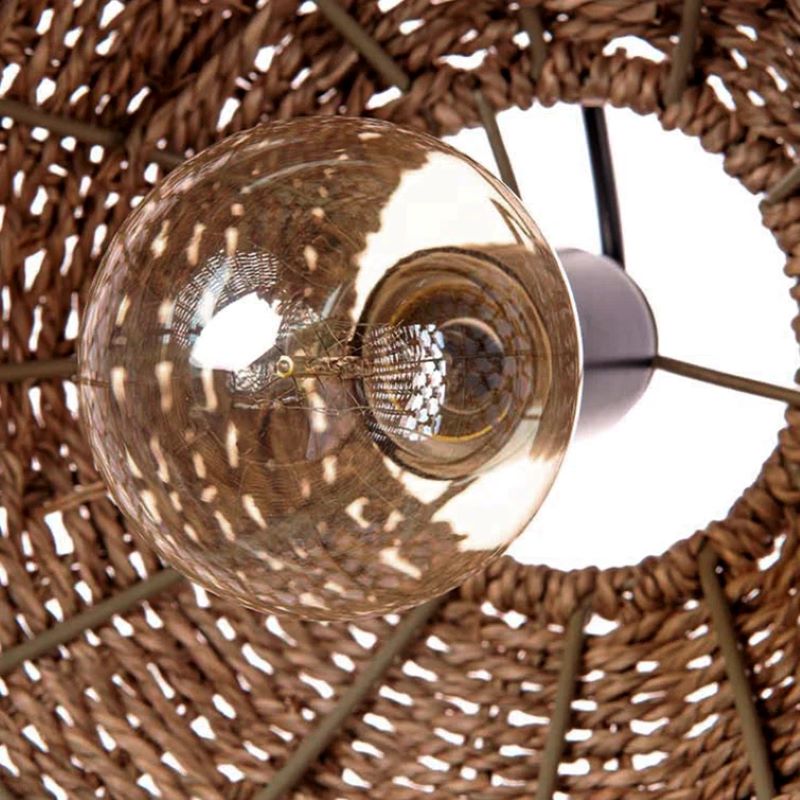 Ritta Suspension LED Vintage Rotin Salon/Chambre à Coucher - Neutralighting
