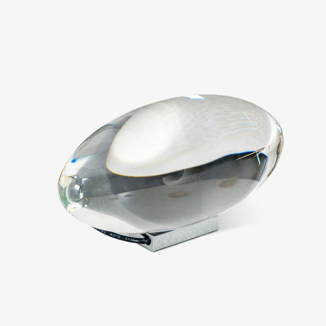 Crystal Table Lamp – Modern Minimalist Optical Light Projection Design