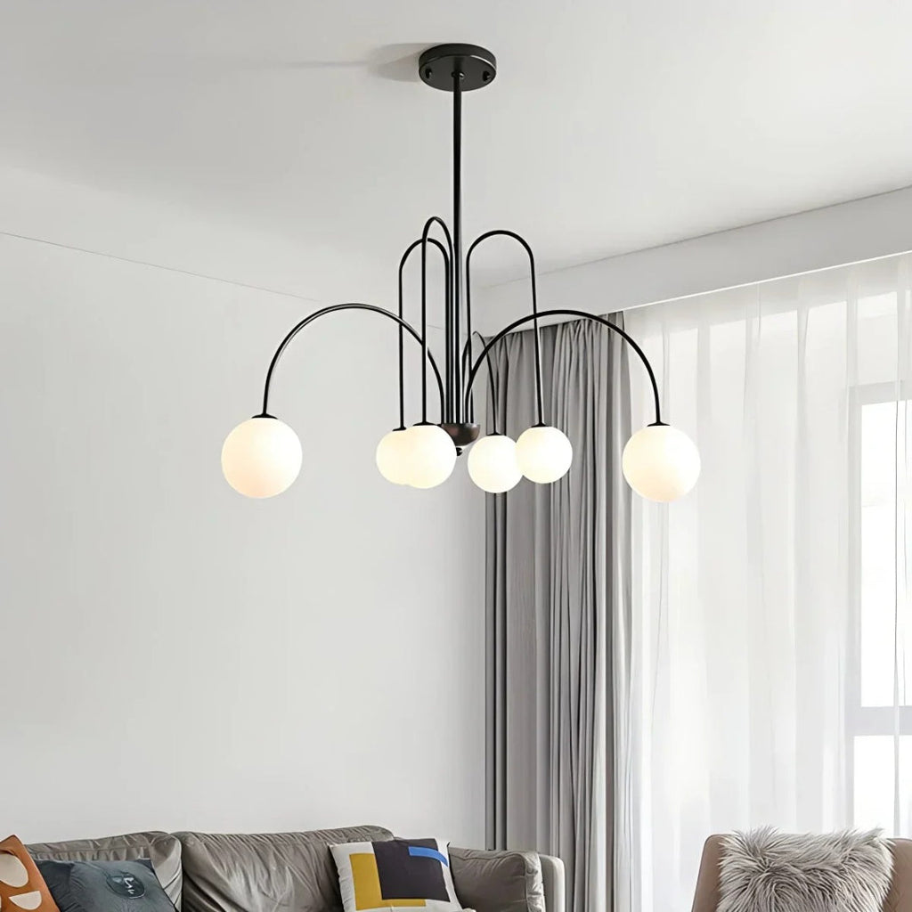 Modern Glass Chandelier