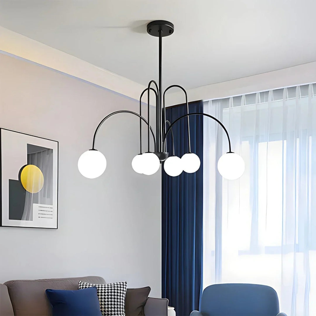Modern Glass Chandelier