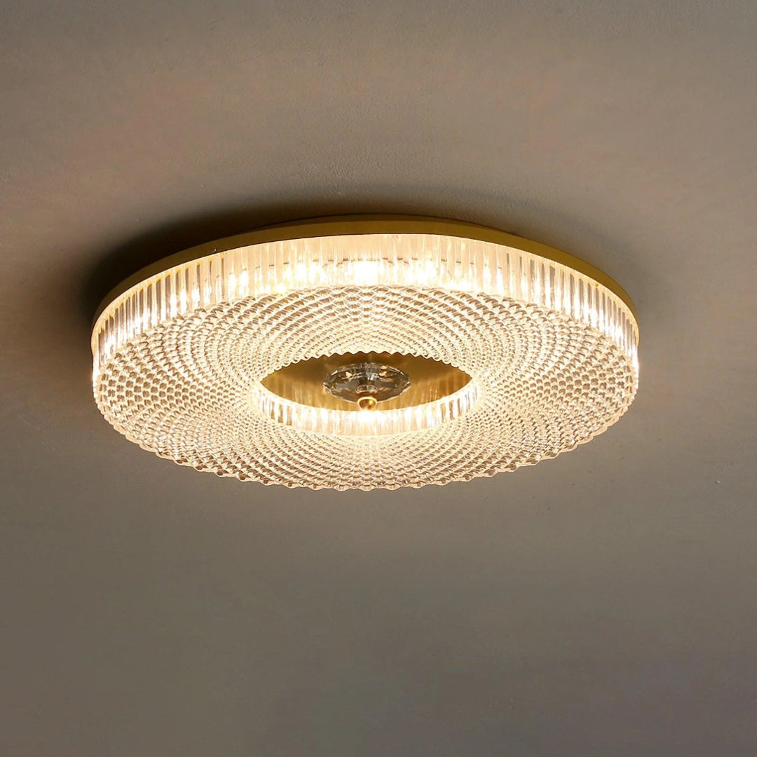 Crystal Round Ceiling Light