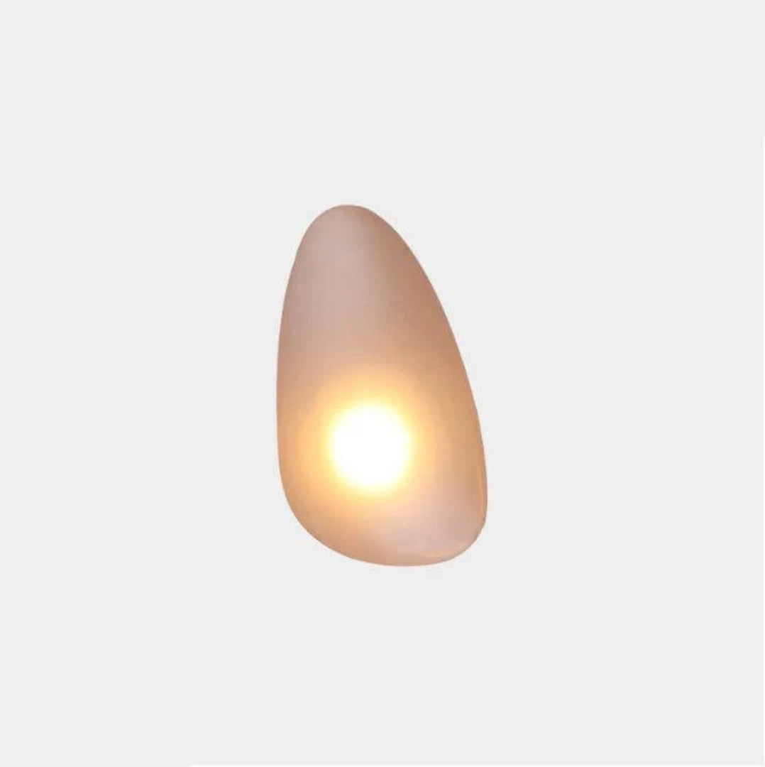 Oval Glass Wall Light
