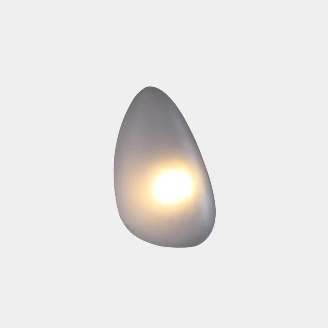 Oval Glass Wall Light