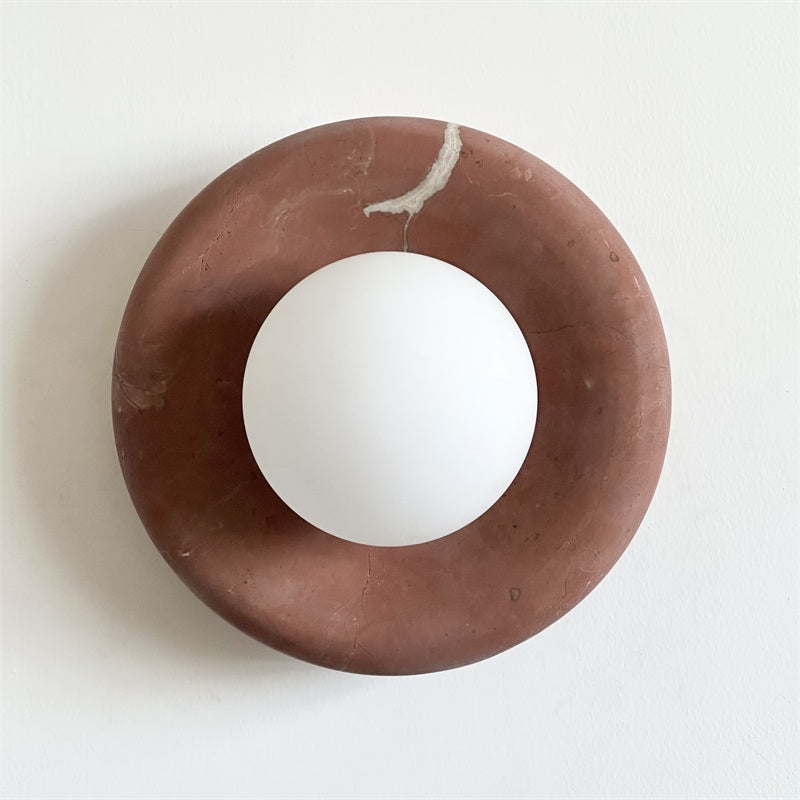 Hako Applique Murale Intérieure en Marbre - Neutralighting