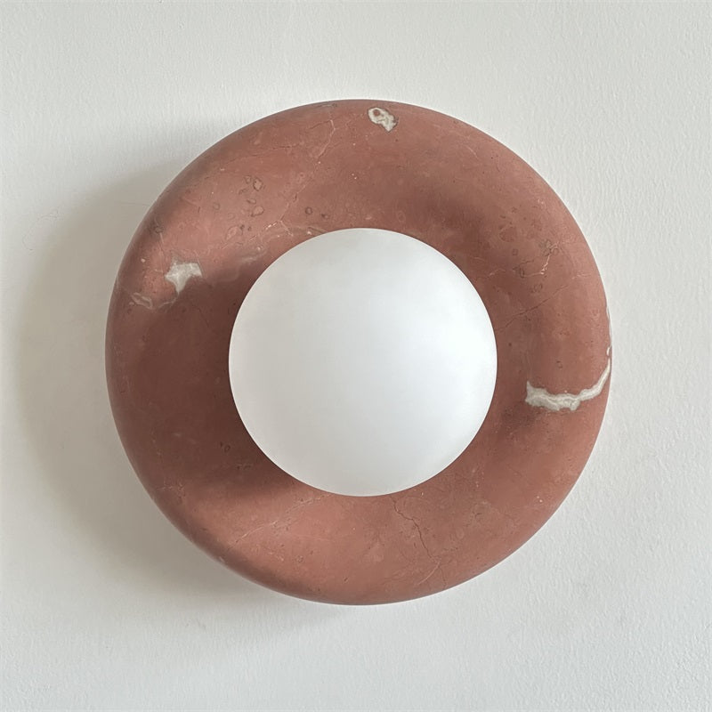 Hako Applique Murale Intérieure en Marbre - Neutralighting