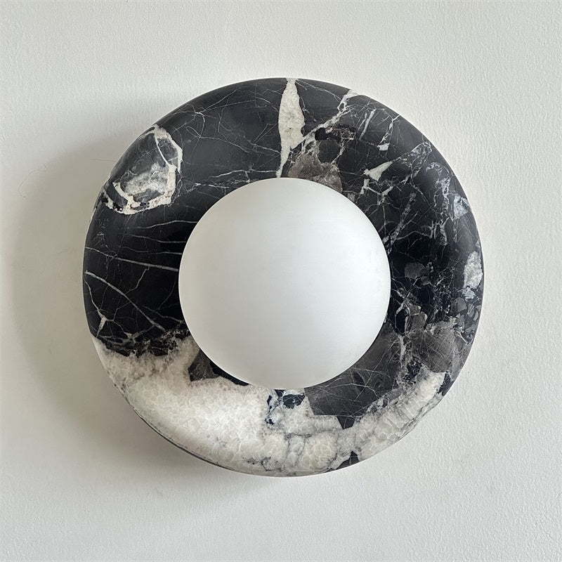 Hako Applique Murale Intérieure en Marbre - Neutralighting