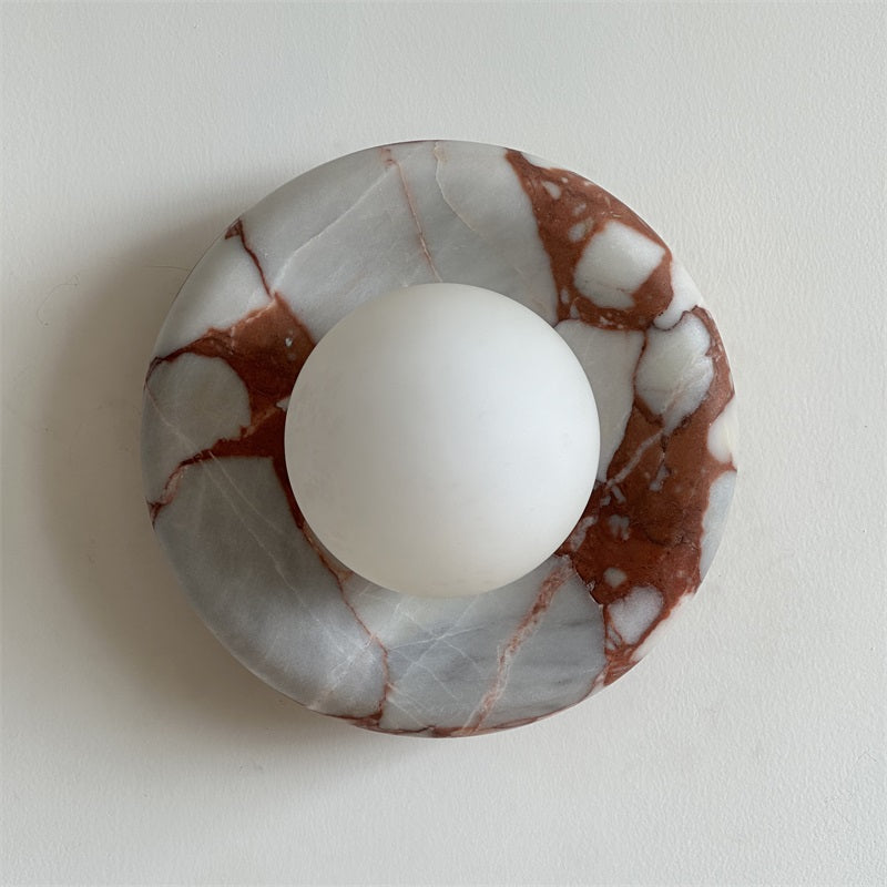 Hako Applique Murale Intérieure en Marbre - Neutralighting