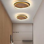 LED Ceiling Light Iron Acrylic Aluminum | Nordic Modern Flush Mount | Integrated 5600 lm Bright Energy Efficient Illumination