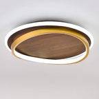 LED Ceiling Light Iron Acrylic Aluminum | Nordic Modern Flush Mount | Integrated 5600 lm Bright Energy Efficient Illumination