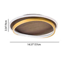 LED Ceiling Light Iron Acrylic Aluminum | Nordic Modern Flush Mount | Integrated 5600 lm Bright Energy Efficient Illumination
