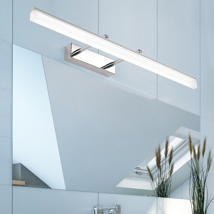 LED Mirror Bathroom Wall Lamp Hardware and PS Board Construction | Modern Minimalist Style | Hardwired Vanity Lighting