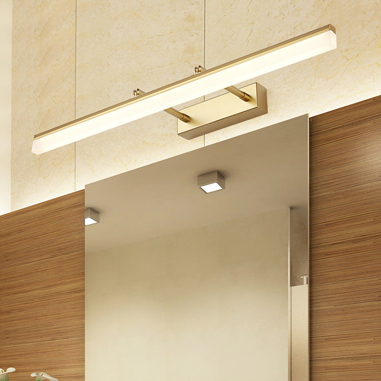 LED Mirror Bathroom Wall Lamp Hardware and PS Board Construction | Modern Minimalist Style | Hardwired Vanity Lighting
