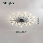 Modern LED Starburst Ceiling Light