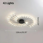 Modern LED Starburst Ceiling Light