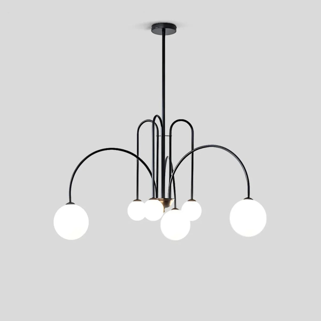 Modern Glass Chandelier