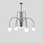 Modern Glass Chandelier