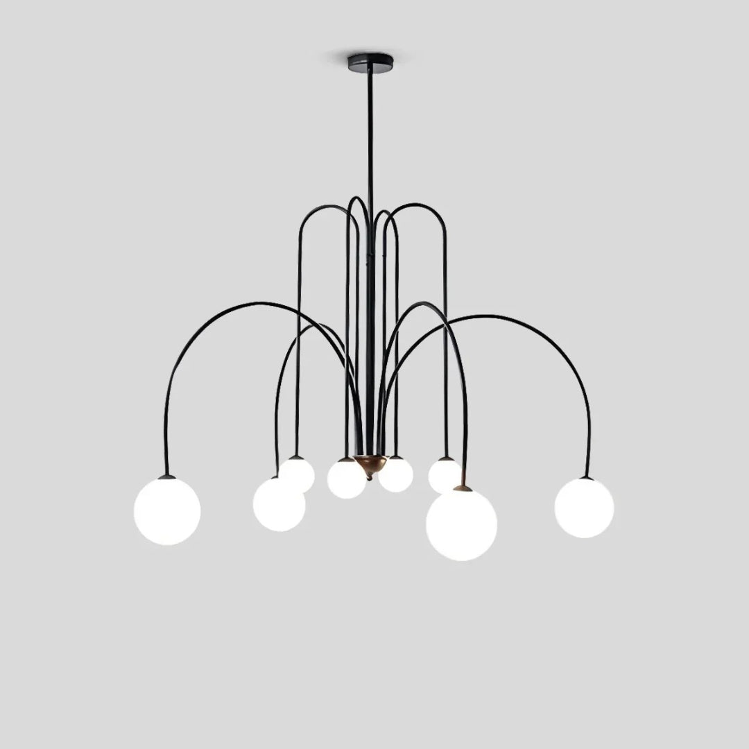 Modern Glass Chandelier