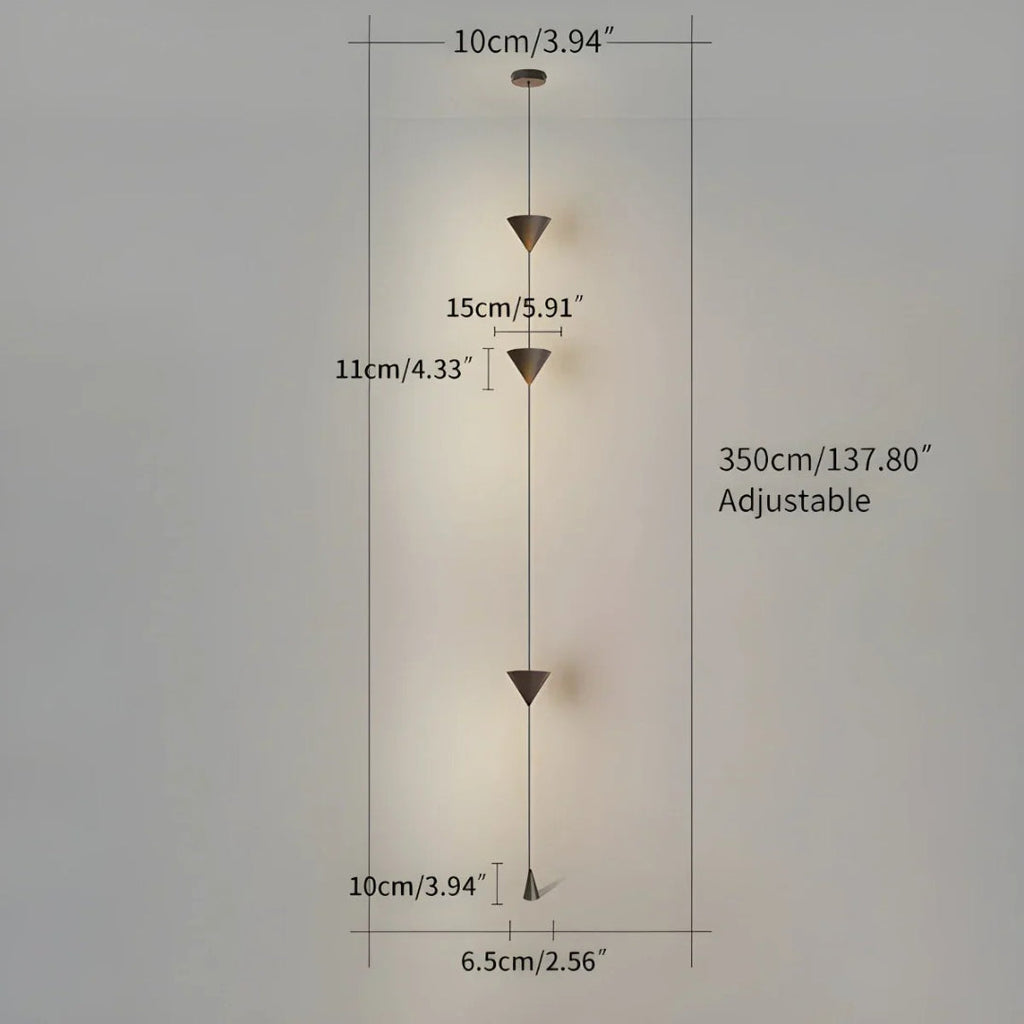 Minimalist Geometric Metal Floor Lamp