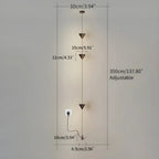 Minimalist Geometric Metal Floor Lamp