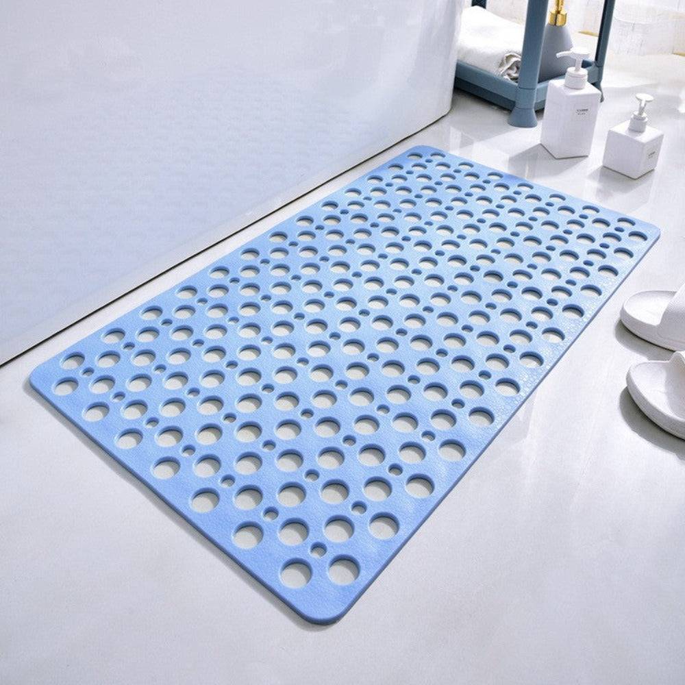 Non-Slip Shower Mat Flexible Material | Mold Resistant Drainage System | Safe and Comfortable Bathroom Safety Floor Mat