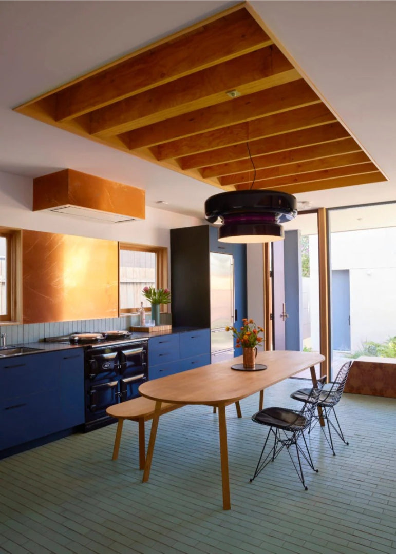 Modern Amber Glass Pendant Light