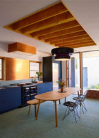 Modern Amber Glass Pendant Light
