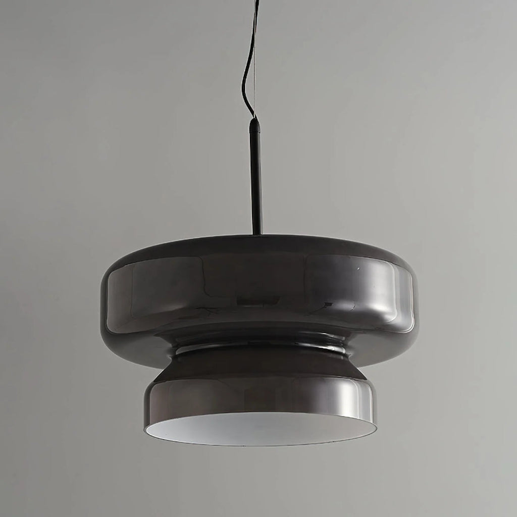 Modern Amber Glass Pendant Light