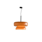 Modern Amber Glass Pendant Light