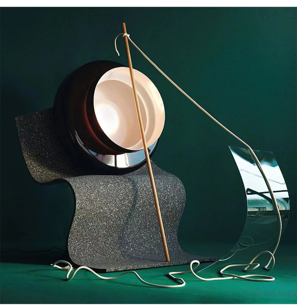 Modern Amber Glass Pendant Light