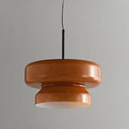Modern Amber Glass Pendant Light