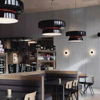 Modern Amber Glass Pendant Light