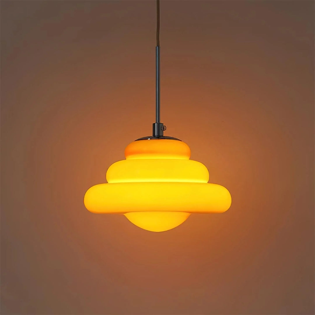 Retro Glass Pendant Light