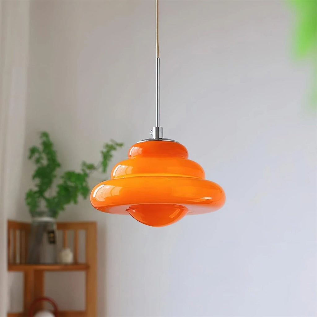Retro Glass Pendant Light