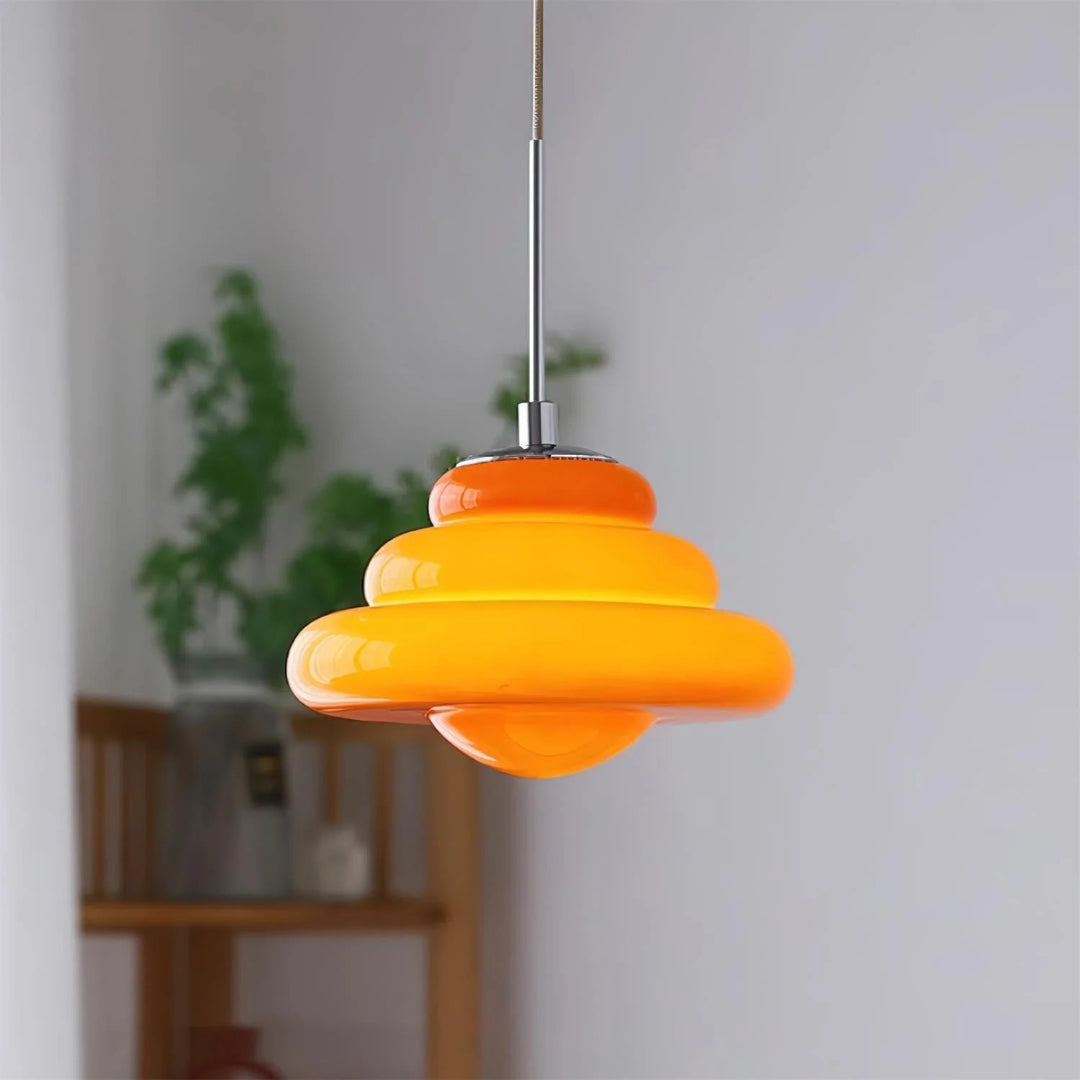 Retro Glass Pendant Light