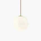 Minimalist Round Glass Pendant Light