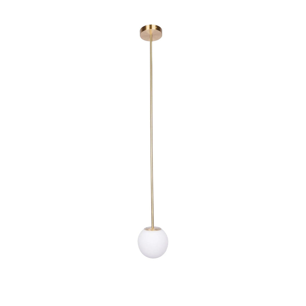Minimalist Round Glass Pendant Light