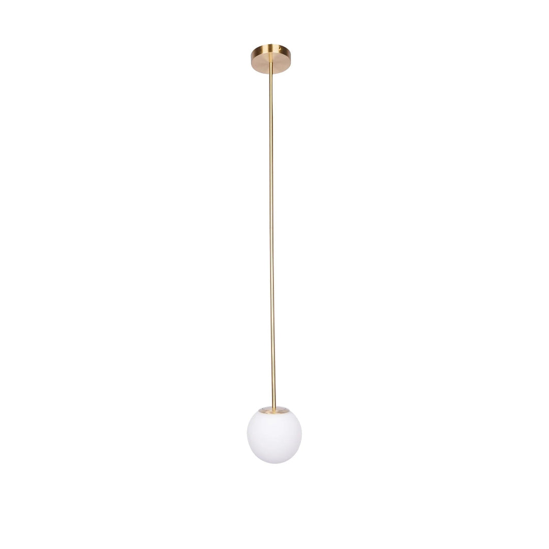 Minimalist Round Glass Pendant Light