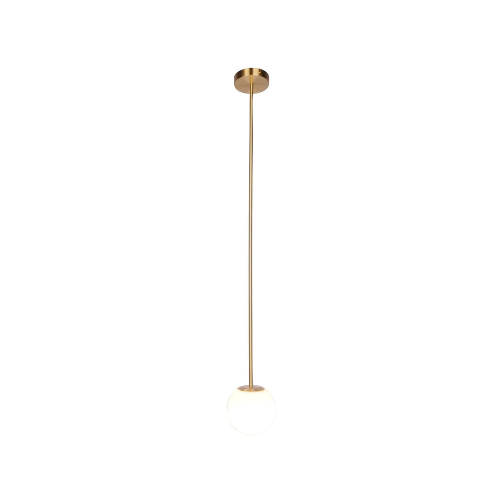 Minimalist Round Glass Pendant Light