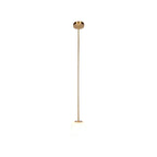 Minimalist Round Glass Pendant Light