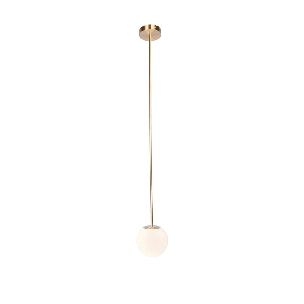 Minimalist Round Glass Pendant Light