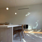 Minimalist Round Glass Pendant Light
