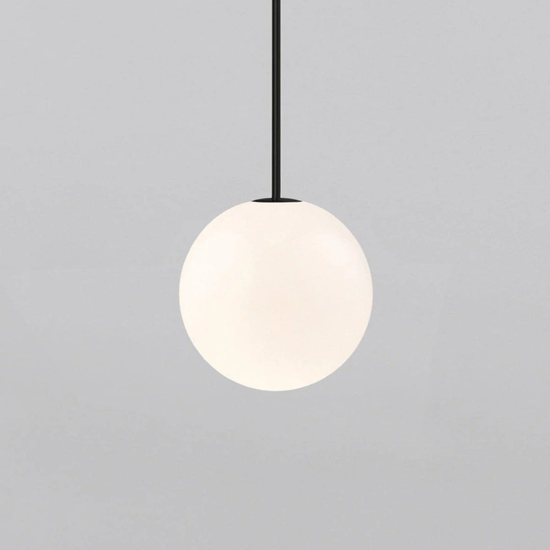 Minimalist Round Glass Pendant Light