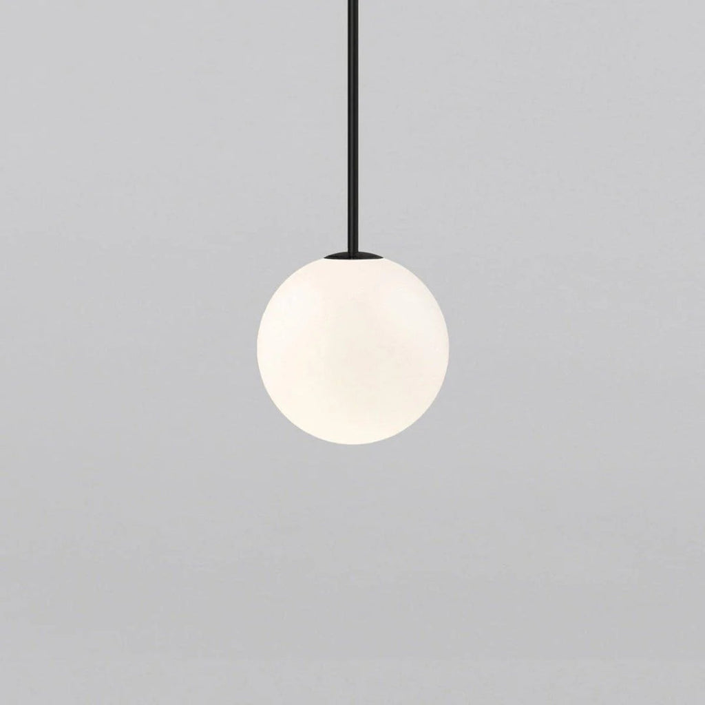 Minimalist Round Glass Pendant Light