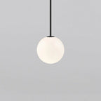 Minimalist Round Glass Pendant Light