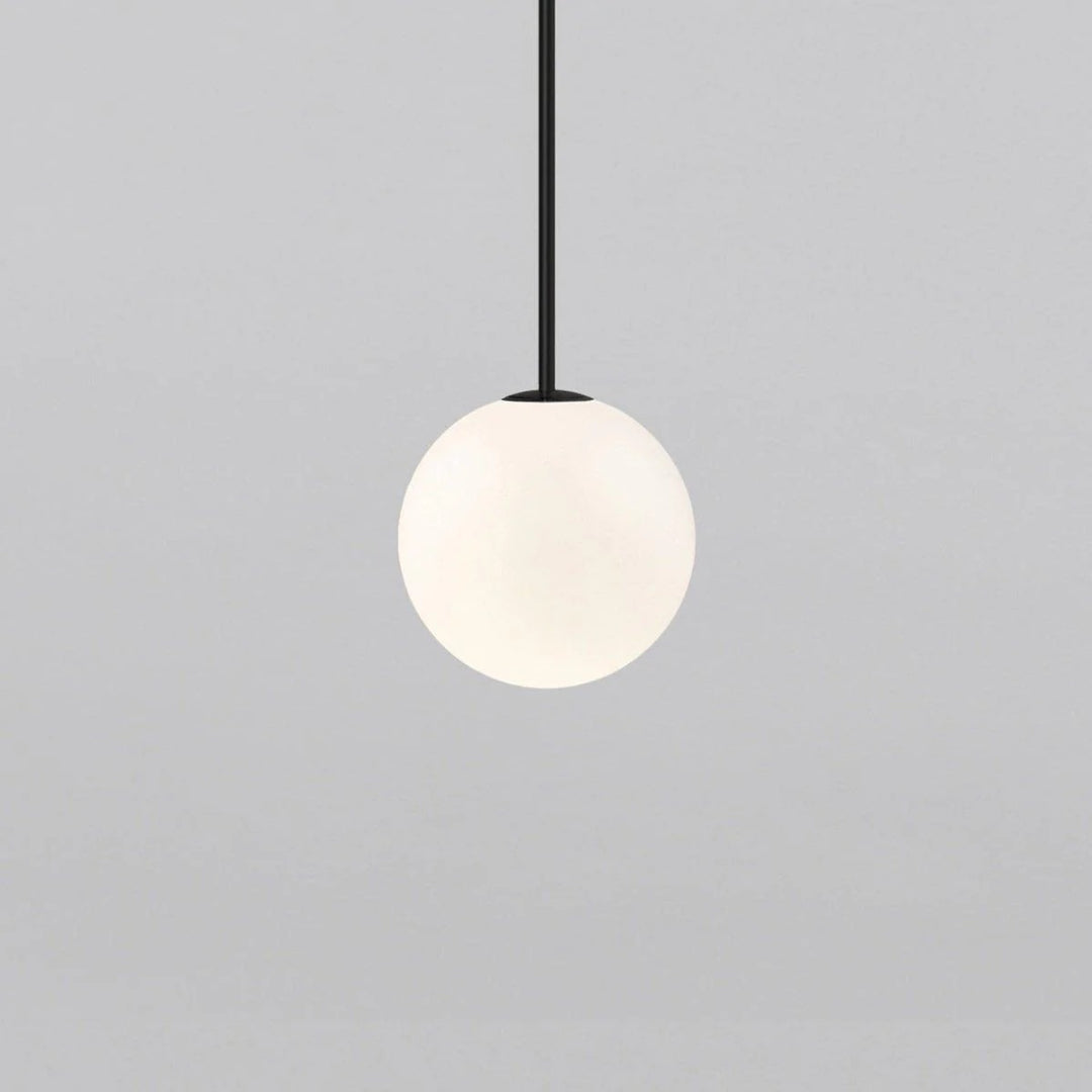 Minimalist Round Glass Pendant Light