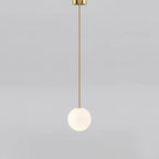 Minimalist Round Glass Pendant Light
