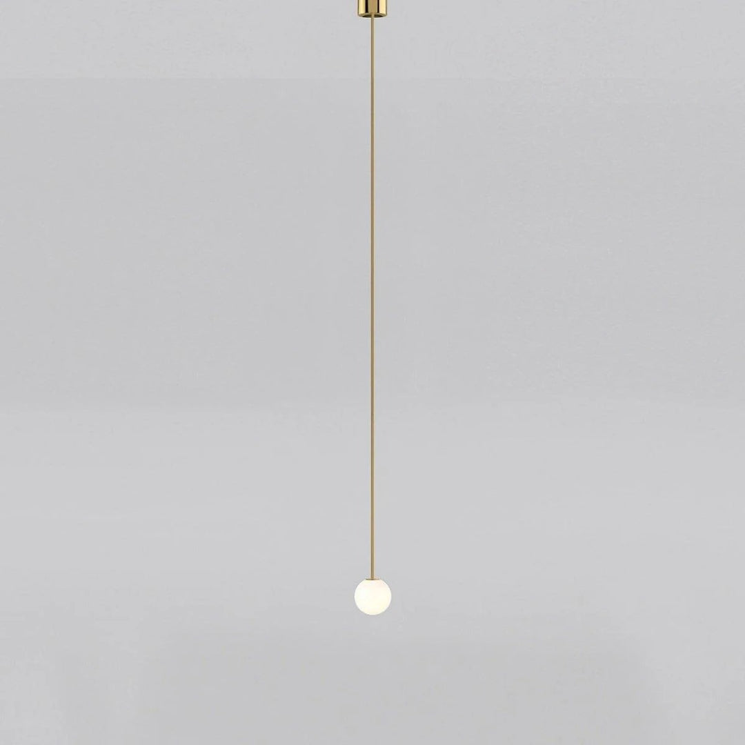 Minimalist Round Glass Pendant Light
