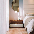 Minimalist Round Glass Pendant Light