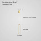 Minimalist LED Pendant Light